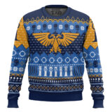 Hooktab Warhammer 40k Imperial Aquila Ugly Christmas Sweater