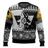 Hooktab Warhammer 40k Iron Hands Ugly Christmas Sweater
