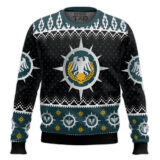 Hooktab Warhammer 40k Raven Guard Ugly Christmas Sweater