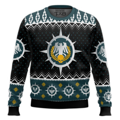 Hooktab Warhammer 40k Raven Guard Ugly Christmas Sweater