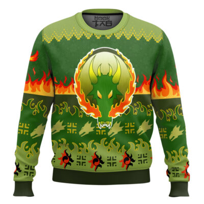 Hooktab Warhammer 40k Salamanders Ugly Christmas Sweater