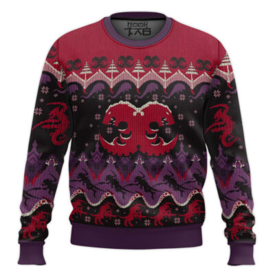 Hooktab Warhammer 40k Seasons Eatings Tyranids Ugly Christmas Sweater