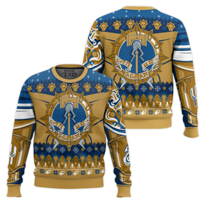 Hooktab Warhammer 40k Sigmas Of The Season Stormcast Ugly Christmas Sweater Hooktab Warhammer 40k Sigmas Of The Season Stormcast Ugly Christmas Sweater