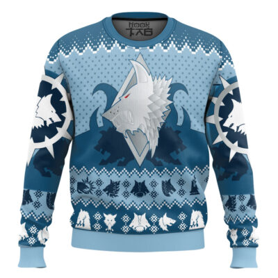 Hooktab Warhammer 40k Space Wolves Ugly Christmas Sweater