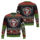 Hooktab Warhammer 40k WAAAGH! Ensemble Ugly Christmas Sweater