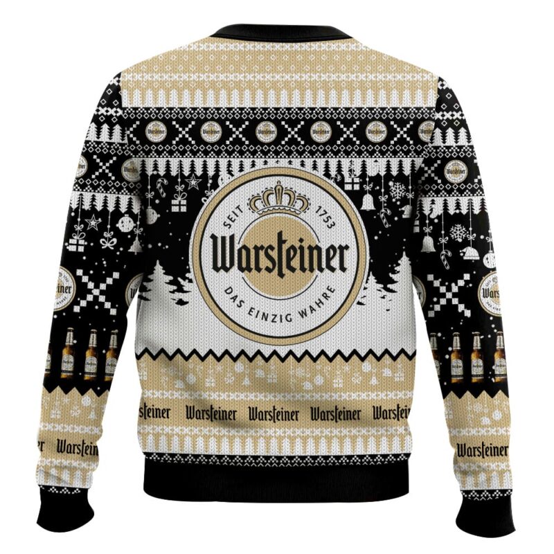 Hooktab Warsteiner German Beer Ugly Christmas Sweater Hooktab Warsteiner German Beer Ugly Christmas Sweater