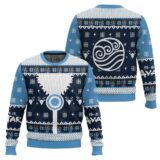 Hooktab Waterbenders Water Tribe Avatar Ugly Christmas Sweater