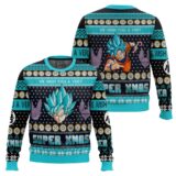 Hooktab We Wish You A Super Xmas Dragon Ball Ugly Christmas Sweater