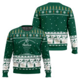 Hooktab Weller C.Y.P.B. Bourbon Ugly Christmas Sweater