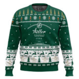 Hooktab Weller C.Y.P.B. Bourbon Ugly Christmas Sweater