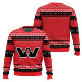 Hooktab Western Star Ugly Christmas Sweater