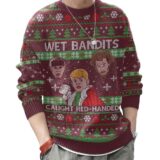 Hooktab Wet Bandits Caught Red-handed Home Alone Ugly Christmas Sweater