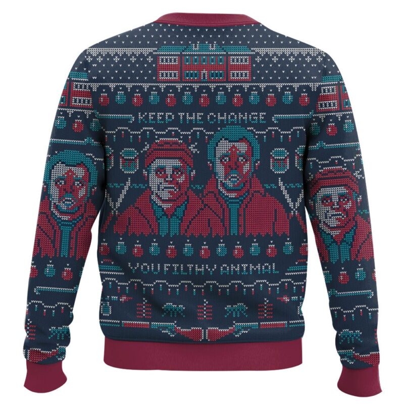 Hooktab Wet Bandits Home Alone Ugly Christmas Sweater Hooktab Wet Bandits Home Alone Ugly Christmas Sweater