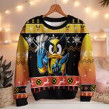 Hooktab What If Donal Duck Became Wolverine Ugly Christmas Sweater