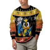 Hooktab What If Donal Duck Became Wolverine Ugly Christmas Sweater