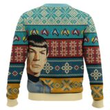 Hooktab What Would Spock Do? Star Trek Ugly Christmas Sweater