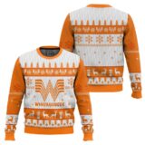 Hooktab Whataburger Ugly Christmas Sweater