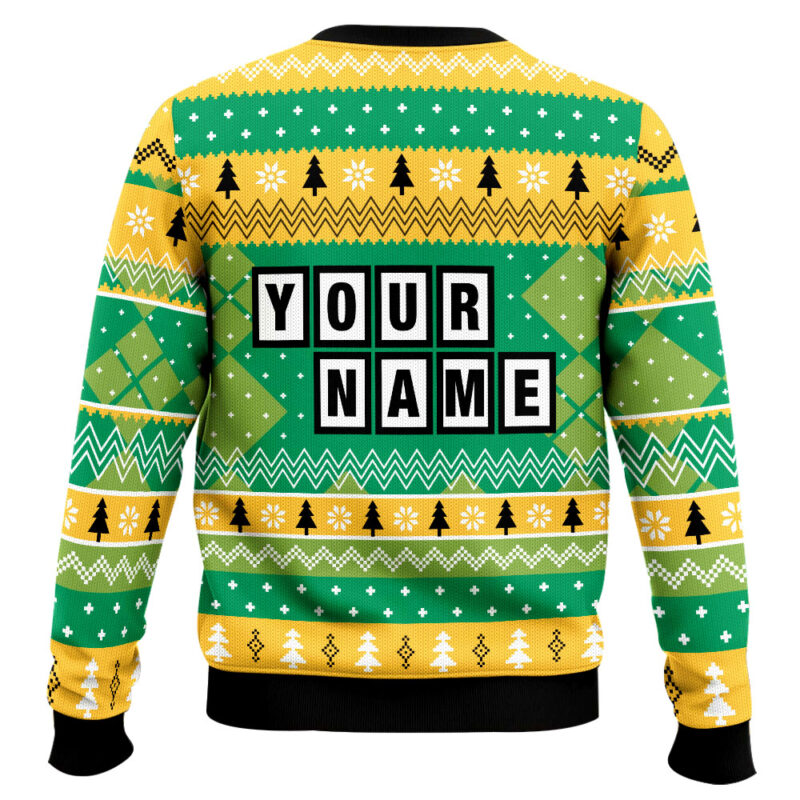 Hooktab Wheel of Fortune Ugly Christmas Sweater Hooktab Wheel of Fortune Ugly Christmas Sweater