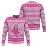 Hooktab When Youre Dead Inside But It's Christmas Michael Myers Ugly Christmas Sweater