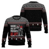 Hooktab Where Are My Presents AT-AT Star Wars Ugly Christmas Sweater
