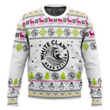 Hooktab White Claw Hard Seltzer Ugly Christmas Sweater