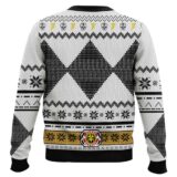 Hooktab White Power Rangers Mighty Morphin Ugly Christmas Sweater