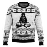 Hooktab White Snow Darth Vader Star Wars Ugly Christmas Sweater