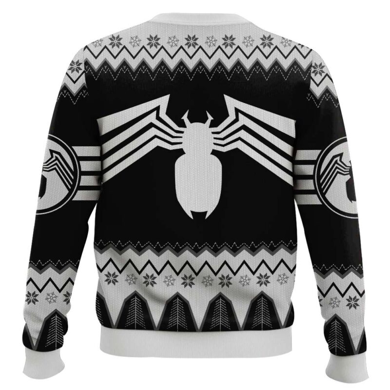 Hooktab White Spider Man Into The Spiderverse Ugly Christmas Sweater Hooktab White Spider Man Into The Spiderverse Ugly Christmas Sweater