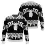 Hooktab White Spider Man Into The Spiderverse Ugly Christmas Sweater