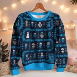 Hooktab Who's Outside Doctor Who Ugly Christmas Sweater