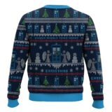 Hooktab Wibbly Wobbly Christmas Doctor Who Ugly Christmas Sweater