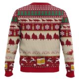 Hooktab Wild Turkey Bourbon Whiskey Ugly Christmas Sweater