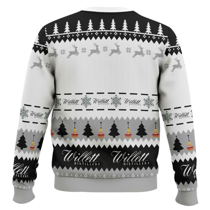 Hooktab Willett Distillery Bourbon Ugly Christmas Sweater Hooktab Willett Distillery Bourbon Ugly Christmas Sweater