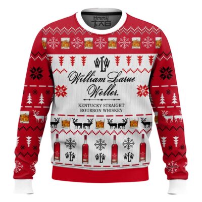 Hooktab William Larue Weller Ugly Christmas Sweater