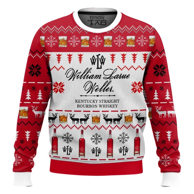 Hooktab William Larue Weller Ugly Christmas Sweater