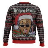 Hooktab Willy Northpole Born & Raised Ugly Christmas Sweater