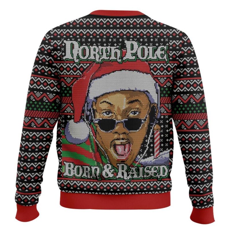 Hooktab Willy Northpole Born & Raised Ugly Christmas Sweater Hooktab Willy Northpole Born & Raised Ugly Christmas Sweater