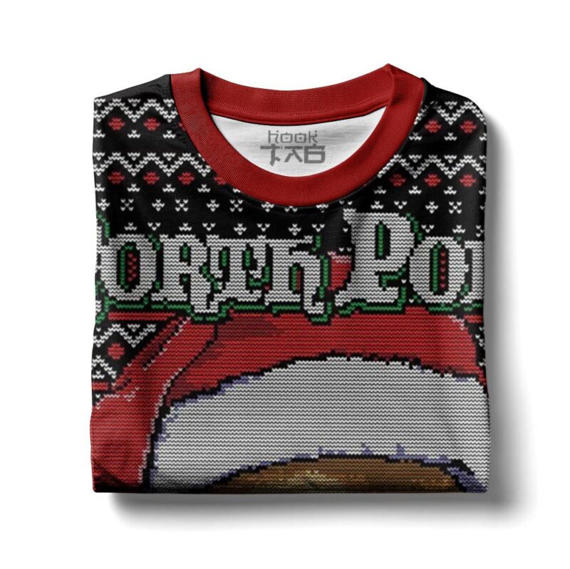 Hooktab Willy Northpole Born & Raised Ugly Christmas Sweater Hooktab Willy Northpole Born & Raised Ugly Christmas Sweater