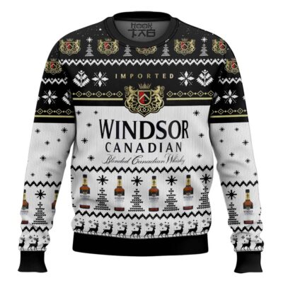 Hooktab Windsor Canadian Ugly Christmas Sweater
