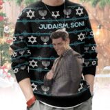 Hooktab Winston Schmidt Fox-new Girl Judaism Son Ugly Christmas Sweater