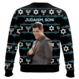 Hooktab Winston Schmidt Fox-new Girl Judaism Son Ugly Christmas Sweater