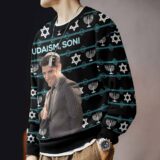 Hooktab Winston Schmidt Fox-new Girl Judaism Son Ugly Christmas Sweater