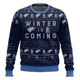 Hooktab Winter Is Coming Game Of Throne Ugly Christmas Sweater