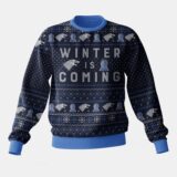Hooktab Winter Is Coming Game Of Throne Ugly Christmas Sweater