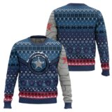 Hooktab Winter Soldier Bucky Barnes Ugly Christmas Sweater