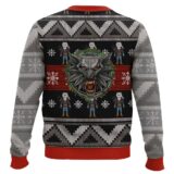 Hooktab Wolf School Medallion The Witcher Ugly Christmas Sweater