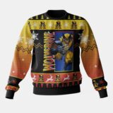 Hooktab Wolverine Marvel Ugly Christmas Sweater