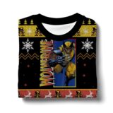 Hooktab Wolverine Marvel Ugly Christmas Sweater