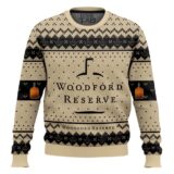 Hooktab Woodford Reserve Bourbon Ugly Christmas Sweater