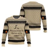 Hooktab Woodford Reserve Bourbon Ugly Christmas Sweater